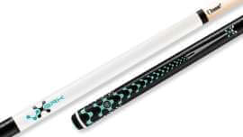 Poison - Break Cue White Textured Grip - VX5 BRK W