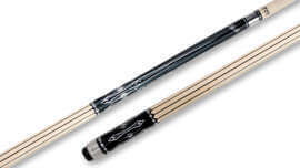 Cuetec - "Natural" Black Pool Cue Wrapless - 13-724