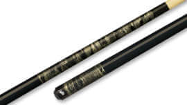 Dufferin - Marbled Black Pool Cue Wrapless - D-201