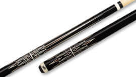Dufferin - Black Pool Cue Mother-of-Pearl Irish-Linen - D-SE34