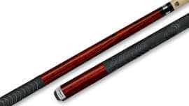 Pure X - Red Pool Cue Zebrawood 11.75mm Skinny Sport Wrap - HXTC15