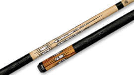 Pure X - Pool Cue Golden Zebrawood Graphics Lizard Wrap - HXTE7