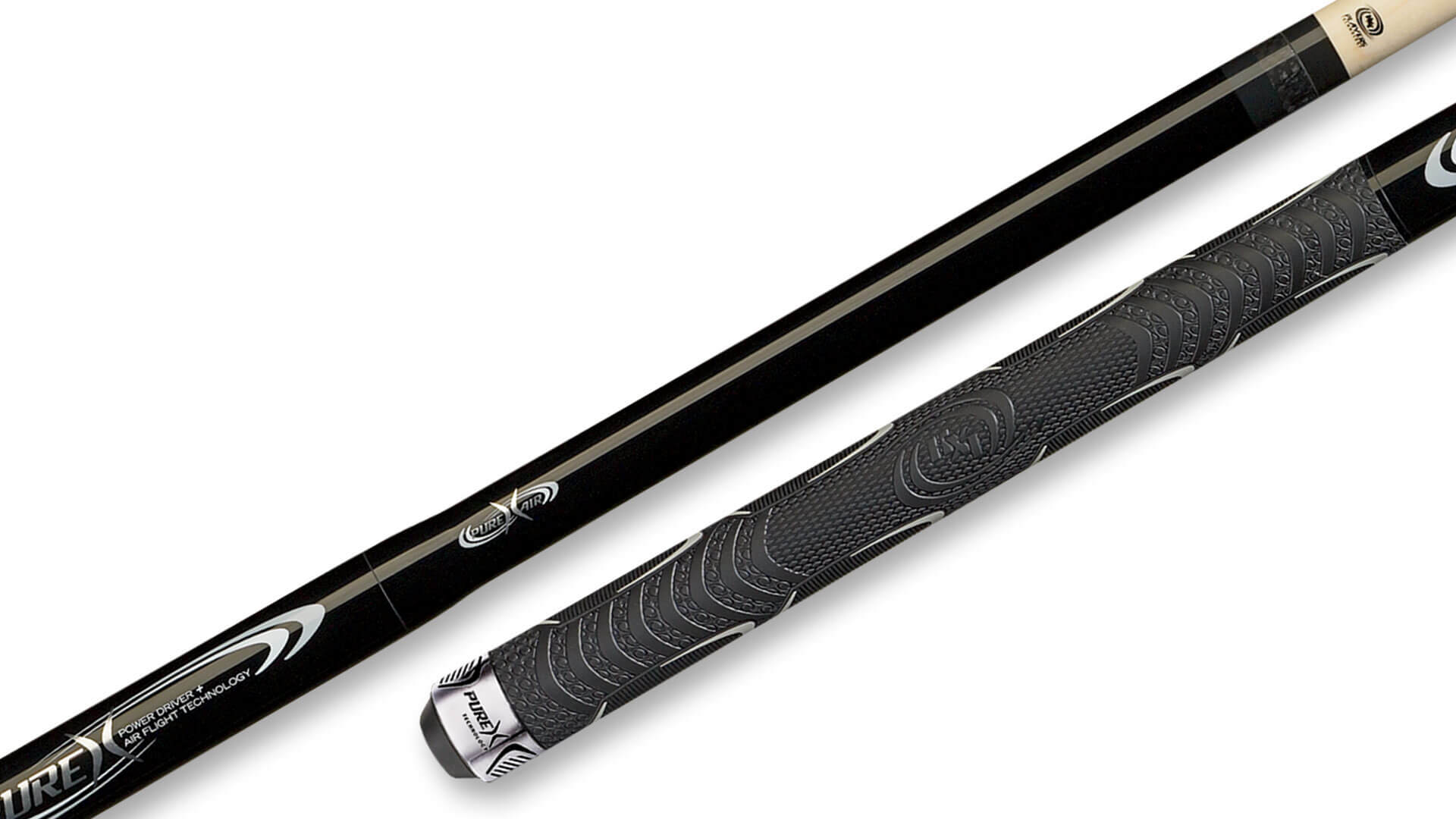 Players DLDG Black with White Dragons Pool Cue