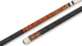 Pechauer - Glossy Birdseye Maple Pool Cue Chestnut Stain - JP03
