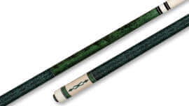 Pechauer - Glossy Birdseye Maple Pool Cue White Pearl Inlays - JP04