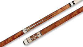 Pechauer – Glossy Birdseye Pool Cue Chestnut – JP22