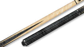 Lucasi - Sneaky-Pete Pool Cue Grey Birdseye Wrapless - LZ2000SPG
