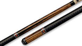 Lucasi - Bocote & Cocobolo Pool Cue Snake Wrap - LZC26