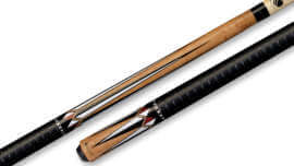 Lucasi - Birdseye & Cocobolo Pool Cue Snake Wrap - LZC31