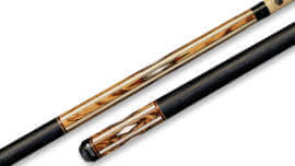 Lucasi - Birdseye & Zebrawood Pool Cue Lizard Wrap - LZC33