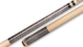 Lucasi - Grey Birdseye Pool Cue Natural Wrapless - LZC5