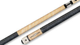 Lucasi - Natural Super-Birdseye Maple Pool Cue Linen Wrap - LZD2