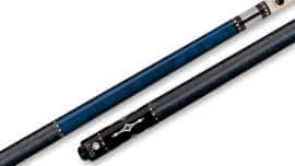 Lucasi - Blue Birdseye Pool Cue Imitation Bone Linen Wrap - LZE7