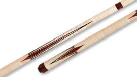 Pechauer - Glossy Curly Maple Pool Cue - P07-K