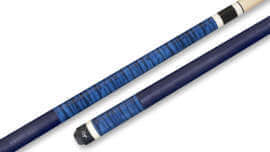 Rage - Blue Pool Cue Tiger Stripe Nylon Wrap - RG120