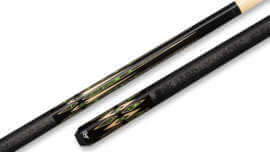Rage - Black Pool Cue Emerald Black Graphics Nylon Wrap - RG186