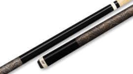 Rage - Black Pool Cue Hard Maple Snake Wrap - RGS7