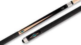 Star - Maple Pool Cue with Linen Wrap- S17