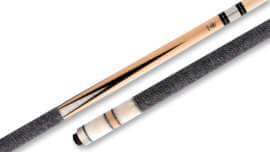 Star - Maple Pool Cue with Linen Wrap- S25