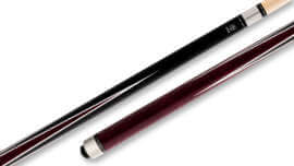 Star - Classic Red Pool Cue Wrapless - S3