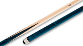 Star – Blue Pool Cue Sneaky-Pete Wrapless - S67