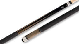 Star - Classic Antique Pool Cue with Linen Wrap - S77
