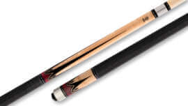Star - Maple Pool Cue with Linen Wrap - S9