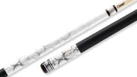 Poison - "Cyanide" CY3-1 Pool Cue White Textured - Matte Handle