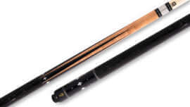 McDermott - Walnut Forearm Deep Red Birdseye Pool Cue Embossed-Leather - G502