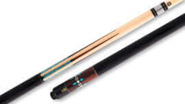 McDermott - Cocobolo Construction Birdseye Pool Cue Embossed-Leather - G606