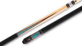 McDermott - Black Pool Cue Embossed-Leather - G607