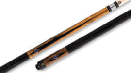 McDermott - Glossy Bocote Construction Pool Cue Embossed-Leather - G608