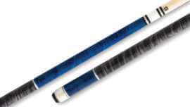McDermott- Pool Cue Blue Curly Maple Wrapless - H554