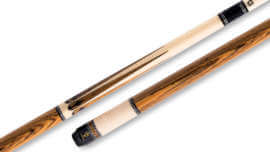 McDermott - Pool Cue Birdseye Maple Natural Bocote Wrapless - H653