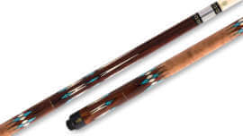 McDermott - Pool Cue Glossy Cocobolo Bridgeport Birdseye Maple Wrapless - M29B