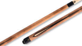 McDermott - Walnut Stain Michigan Maple Pool Cue Wrapless - G233