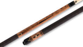 McDermott - Walnut & Cherry-Stained Birdseye Pool Cue Irish-Linen - G402