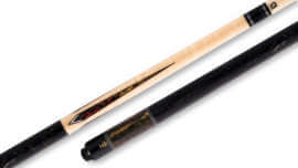 McDermott - Birdseye Maple Construction Pool Cue Embossed-Leather - G431