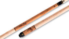 McDermott - Walnut Stain Michigan Maple Pool Cue Cork Wrap - G439