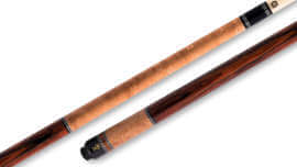 McDermott - Walnut Stain Birdseye Maple Forearm Pool Cue Wrapless - G517