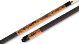 McDermott - Zebrawood Construction Pool Cue Irish-Linen - M54A
