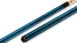 Valhalla - Blue Pool Cue Maple Wrapless - VA103