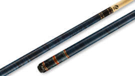Viking - Pool Cue Birdseye Maple Blue Pearl Wrapless - B3761