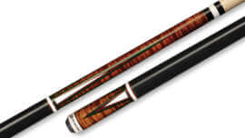 AB Earth 58 inch Hand-Painted Series 2-Piece Billiard Pool Cue Stick with Irish Linen Wrap 