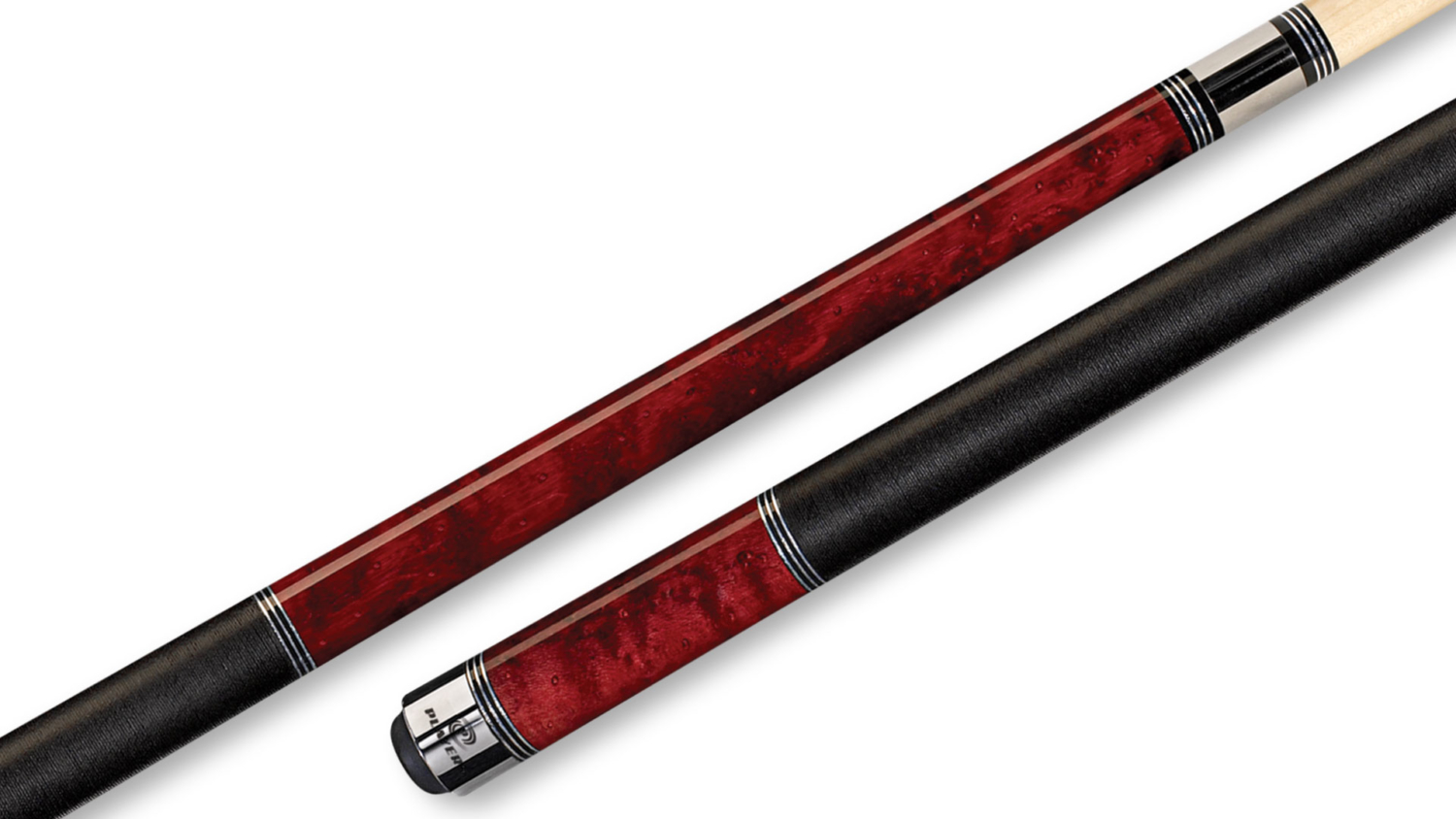 Players Red Pool Cue IrishLinen Wrap C960 • Billiards Direct