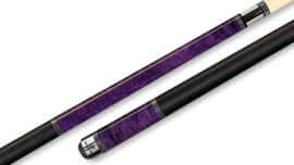 Players - Pool Cue Purple Irish-Linen Wrap - C965