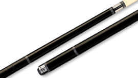 Players - Black Pool Cue Leatherette Wrap - C970