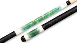 Players - Pool Cue Green Watercolor Irish-Linen Wrap - C989