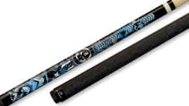 Players - Pool Cue Anarchy-Skulls Back-End Loaded Wrap - D-GFB