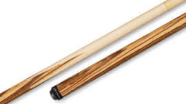 Players - Sneaky-Pete Pool Cue Zebrawood Wrapless - E-5100